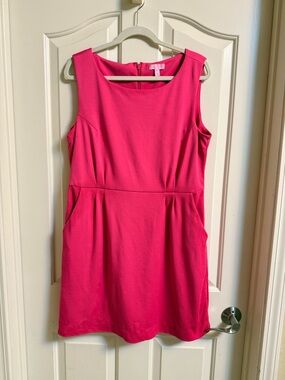 Lilly Pulitzer Bright Pink Sleeveless Mini Dress